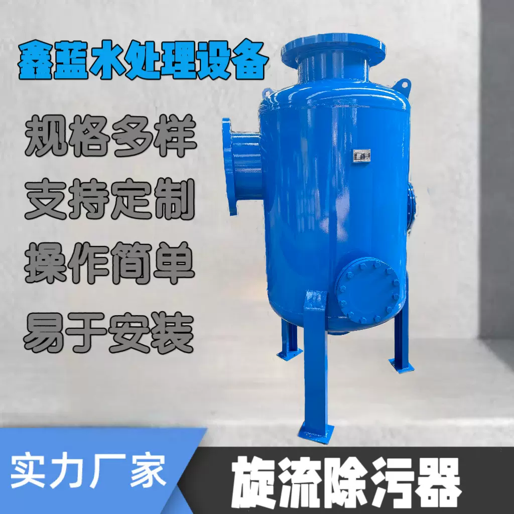 立式扩容旋流除污器循环水设备河水井水地下水离心式过滤器高效