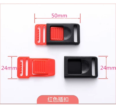 Helmet lock | chin strap accessory, cord - a-set-of-red-buckles-free-anti-loss-buckle-free-chin-support