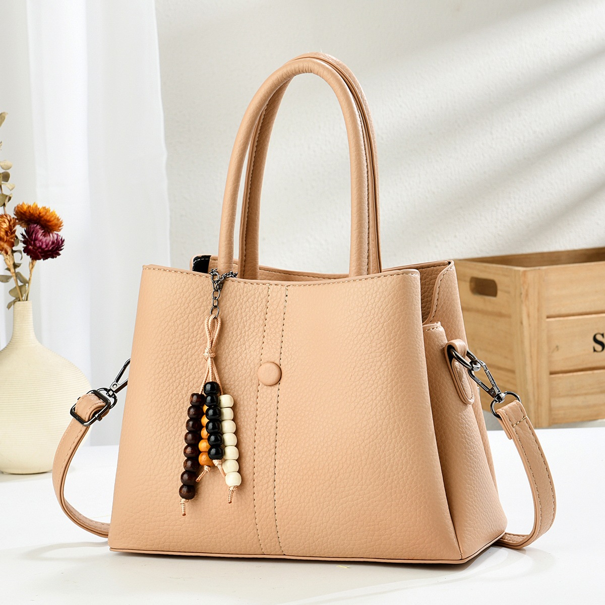 Temperamento versátil bolso de mano simple de moda bolso de hombro de gran capacidad de transporte de viaje bolso de mochila bolsas transfronterizas