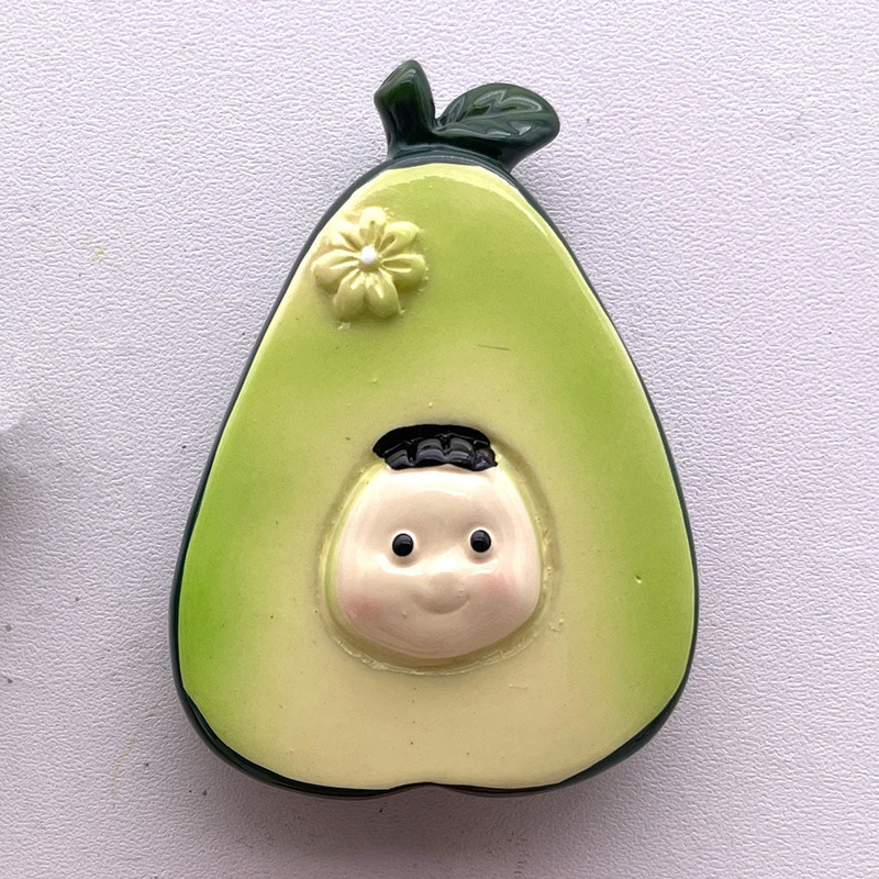 树脂工艺水果宝宝冰箱贴食玩类冰箱贴旅游纪念品家居装饰品磁力贴|undefined