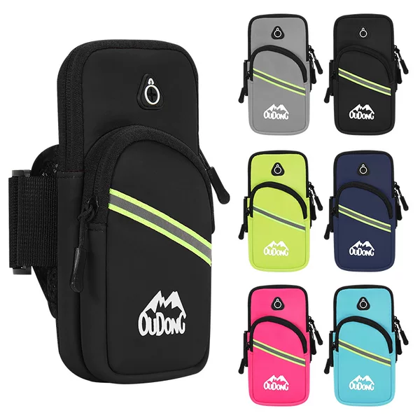 Running mobile phone arm loan bag men's and women's special fitness equipment outdoor arm wrist strap waterproof storage artifact arm sleeve