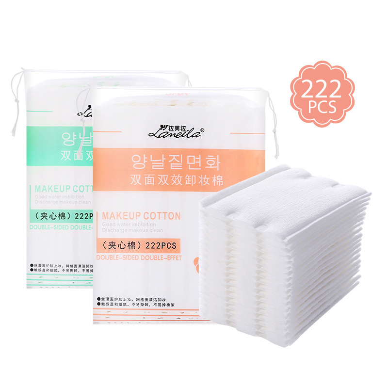Ueno Lamela 222 piezas de algodón sándwich estirado bolsa desechable de algodón grueso al por mayor