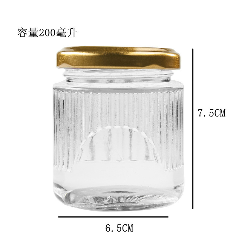 新しい新鮮な煮込みツバメの巣ボトル 75 ミリリットル高温耐性ガラスボトル蒸し可能な詰め替えボトル 100 ミリリットル蜂蜜ボトル|undefined