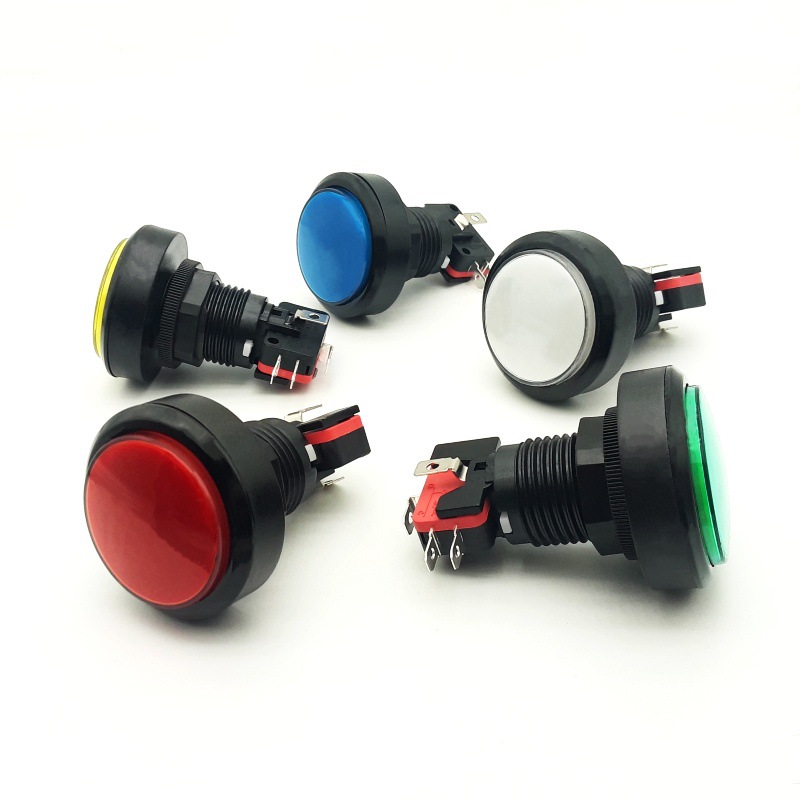 JX-圆形按钮开关自动洗车按钮自助售水机按键游戏机按钮停车按键