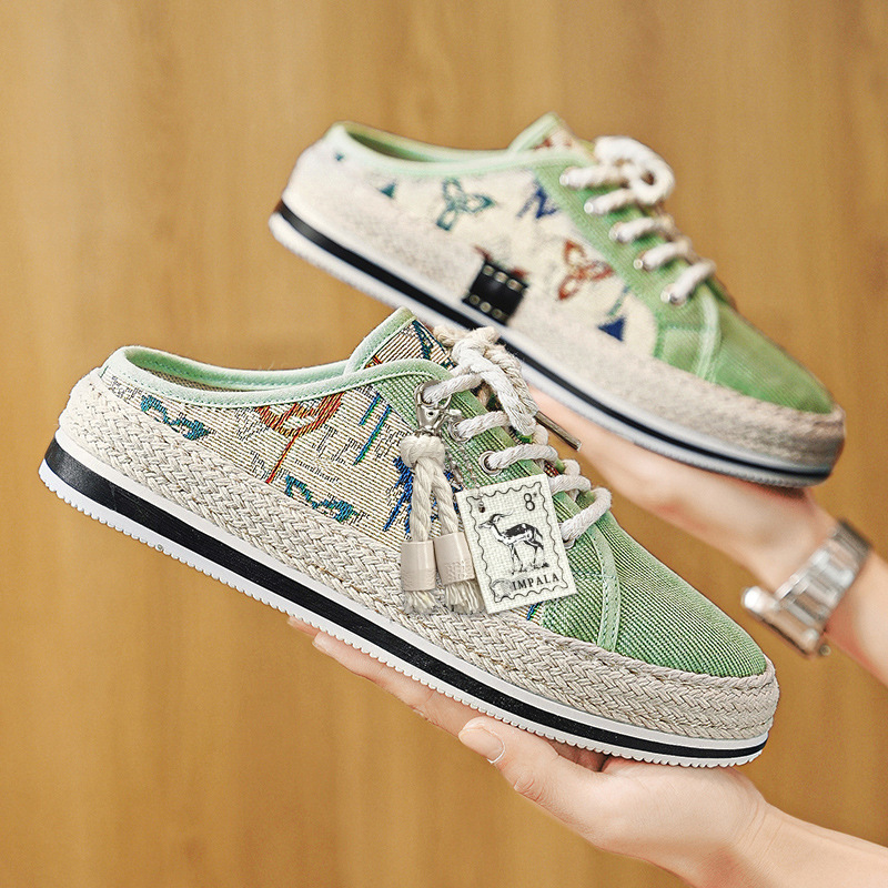 Zapatos de lona de verano transfronterizos de tela