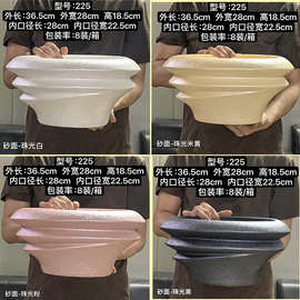 北欧创意不规则变形镁泥花盆氧化镁手工花瓶花插绿植容器盆栽花卉