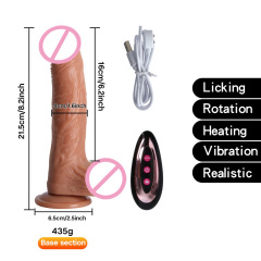 Automatic insertion and removal silicone realistic male masturbation toy for women, adult novelty product, realistic fake penis.
