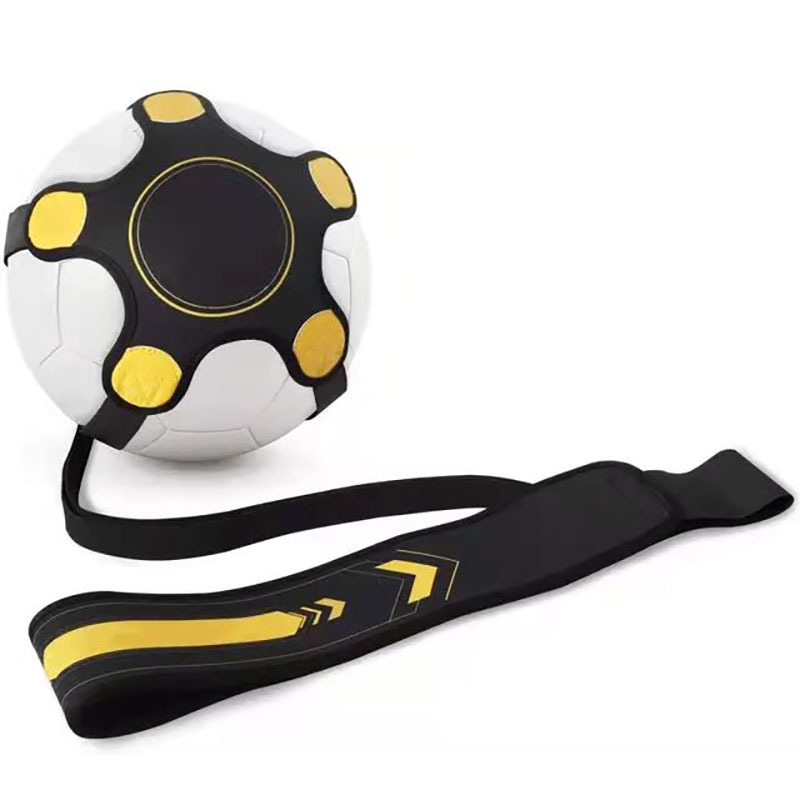 Transfronterizo en stock popular fútbol voleibol entrenamiento equipo auxiliar elástico swing Correa bolsa de bola profesional dispositivo de control de la bola