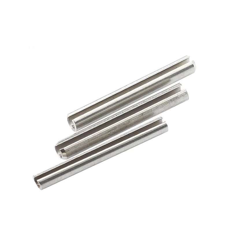 Эластичный цилиндрический штифт GB879/304, позиционирующий штифт из нержавеющей стали 1,5/2/2,5/3/4, пружинный штифт