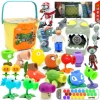 Storage box from soft rubber, set, card, 22 pieces