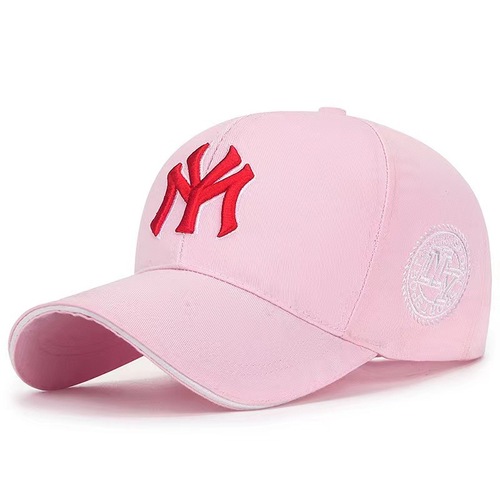 Cap with Korean Style New Letter MY Embroidery, Women's Spring and Autumn Casual Baseball Cap, Fashion Outdoor Sunshade Hat