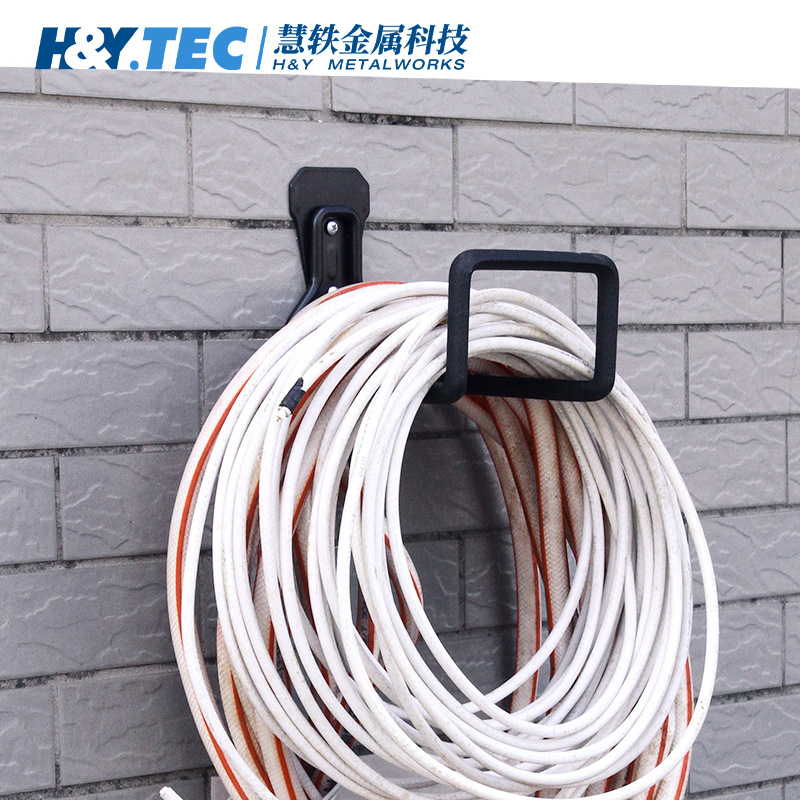 Gancho de tubo de gancho de garaje de tubo de agua pesada de almacenamiento de alambre de almacenamiento de pared