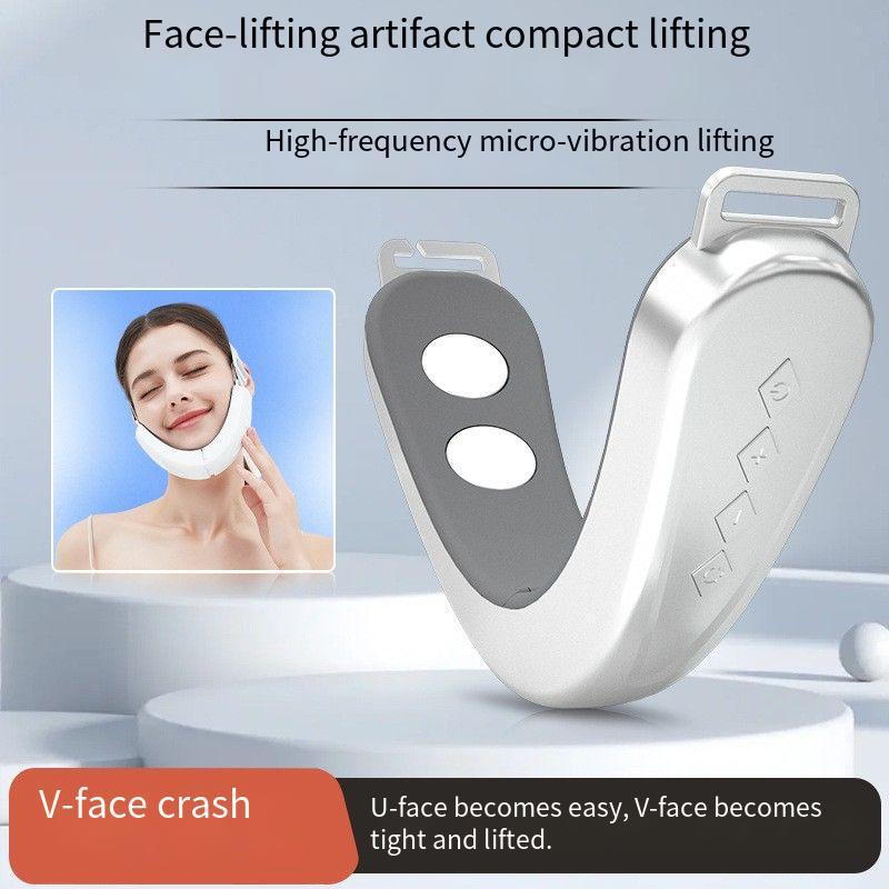 EMS微電流瘦臉器 V臉儀器 提拉下巴塑臉儀臉部按摩器智能美容儀
