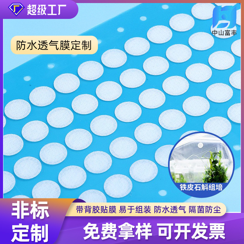 Dendrobium officinale tissue culture bag breathable membrane eptfe material bacteria leak-proof liquid 2cm round square waterproof breathable membrane Dendrobium officinale tissue culture bag breathable membrane eptfe material bacteria leak-proof liquid 2cm round square waterproof breathable membrane