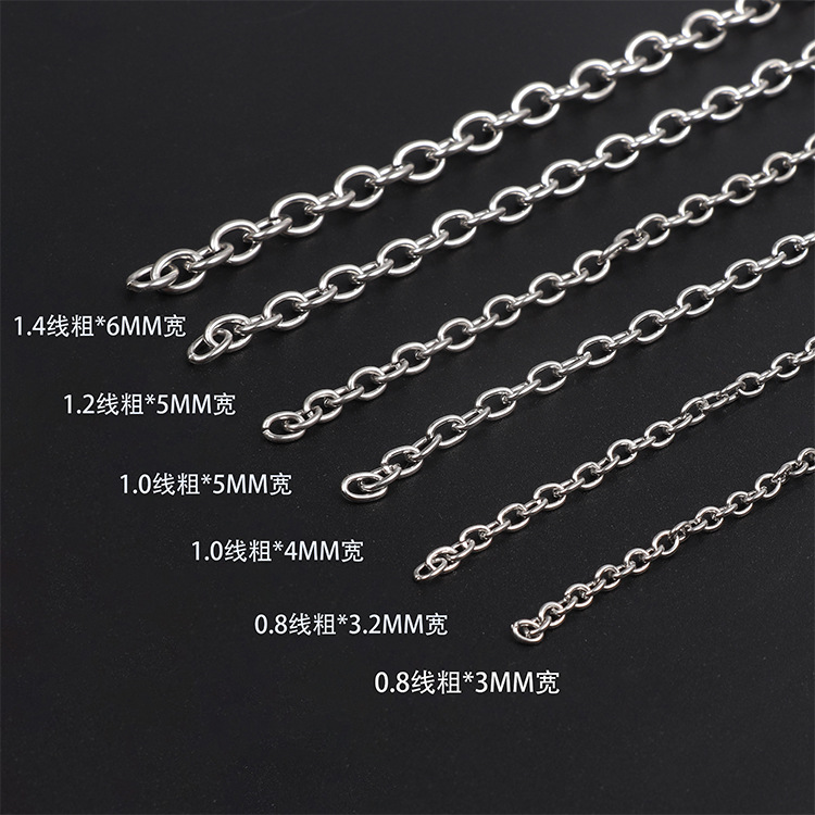Factory Direct Sales Stainless Steel 304 316L Round O -Chain…