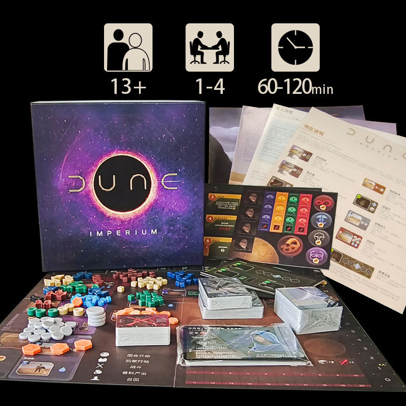 Dune Empire War Board Game Full Set with Extended Ickes Rise 2 Extended Immortal Dune Uprising Strategy Game Dune Empire War Board Game Full Set with Extended Ickes Rise 2 Extended Immortal Dune Uprising Strategy Game