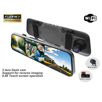 10 inch 3 lens streaming Driving recorder