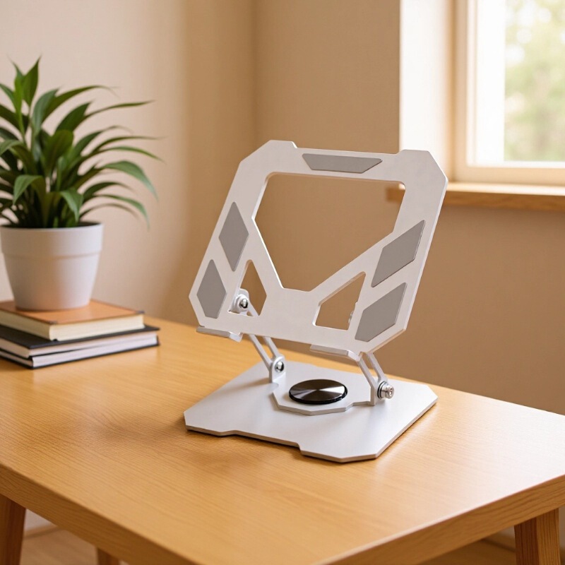 Laptop Stand, Double-Layer Gaming Laptop Stand, Reinforced and Stable, Can Hold Keyboard, Height-Adjustable Cooling Stand, Computer Cooling Stand, Rotatable