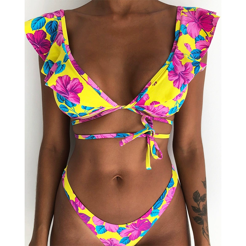 Split swimwear, European style, Amazon