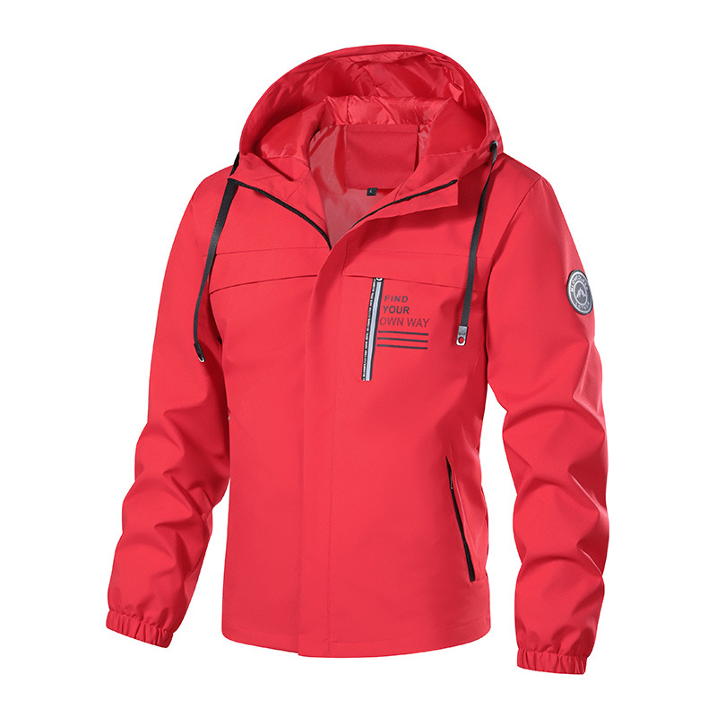 Primavera y otoño transfronterizos chaqueta de otoño hombre ropa deportiva al aire libre vestir de asalto chaqueta con capuzas casuales chaqueta de tamaño grande para hombres comercio exterior