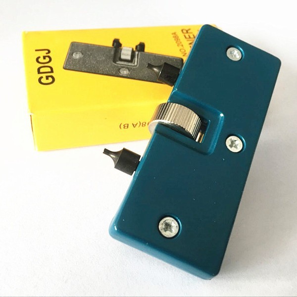 Herramienta de reparación de relojes portátil de dos patas de gran diámetro reloj abridor de reloj tapa trasera abridor herramienta de cambio de batería