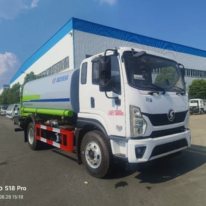Milli 6 15 tonluq Shaanxi X9 su çiləyən, bağça, şose, tikinti toz basdırıcı