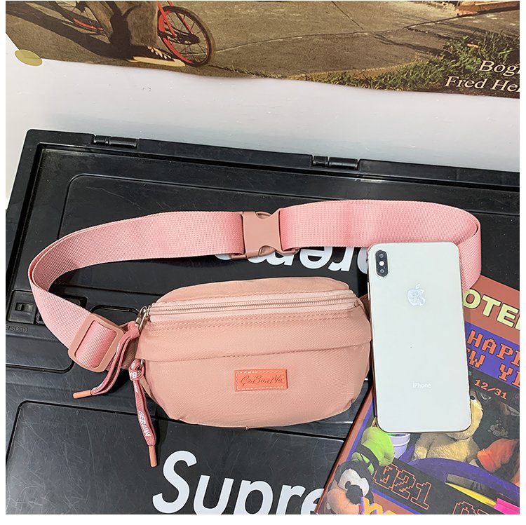 小背包男女士胸包潮单肩包运动斜挎包休闲斜肩包尼龙牛津帆布挎包