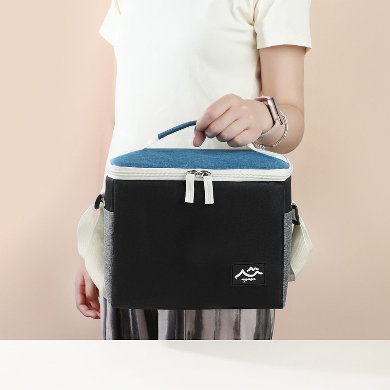 SANNE nuevo paquete de aislamiento térmico grueso portátil al aire libre bolsas de almuerzo de picnic bolsas de almuerzo de almuerzo de estudiantes transfronterizos bolsas de almuerzo de almuerzo de helado