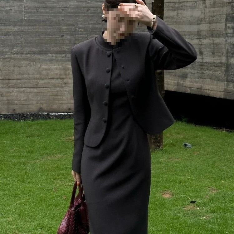 Early Autumn Cheongsam Elegant Chinese Dress Suit Style Suit 2025 Autumn Retro New Slim Jacket