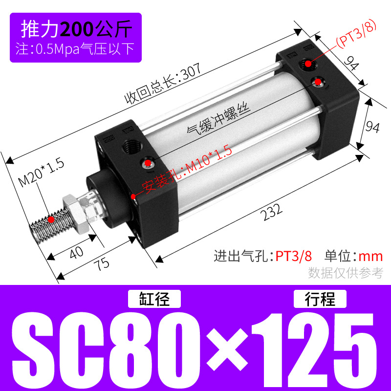 SC׼ ǵ¿ʹSC32/40/50/63/80/100 Ͻ
