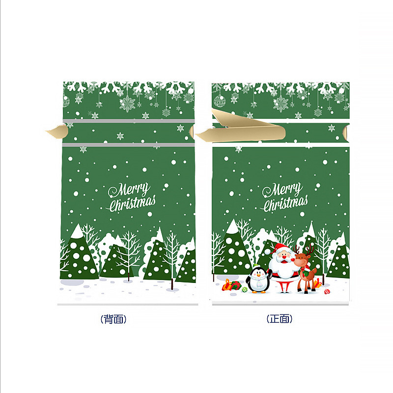 クリスマスキャンディーバッグギフト包装袋リボン巾着アップルウサギ耳漫画巾着袋在庫ありクロスボーダー|undefined