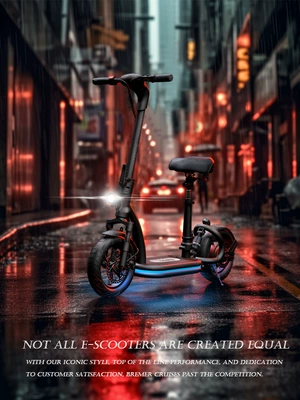 Battery-Powered Station Riding Portable – Qatlanan elektrik skuterlər
