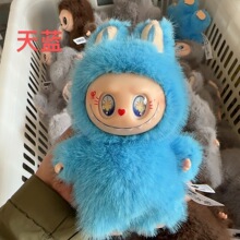 批发同款布布改娃眼贴搪胶diy毛绒玩具 bubu改娃包包挂件公仔