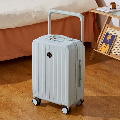 New suitcase wide trolley women's thickened large-capacity universal wheel boarding case 20-inch suitcase men's suitcase password box