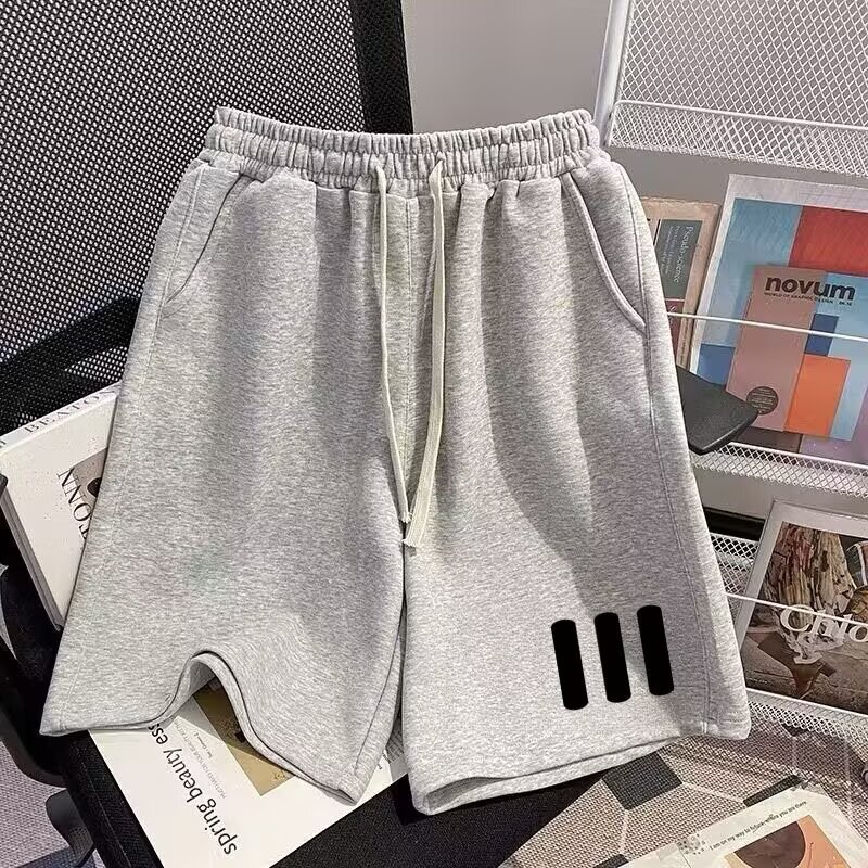 Summer Simple Personalized Printed American Basketball Sports Shorts Men's Trendy High Street Casual Loose Five-Point Pants Summer Simple Personalized Printed American Basketball Sports Shorts Men's Trendy High Street Casual Loose Five-Point Pants
