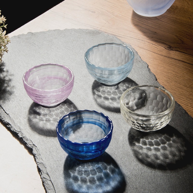 Japanese glass wineglass
