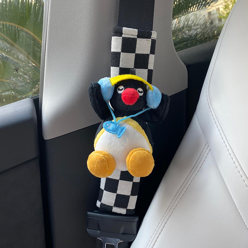 Funda Protectora para Cinturón de Seguridad de Auto de Peluche