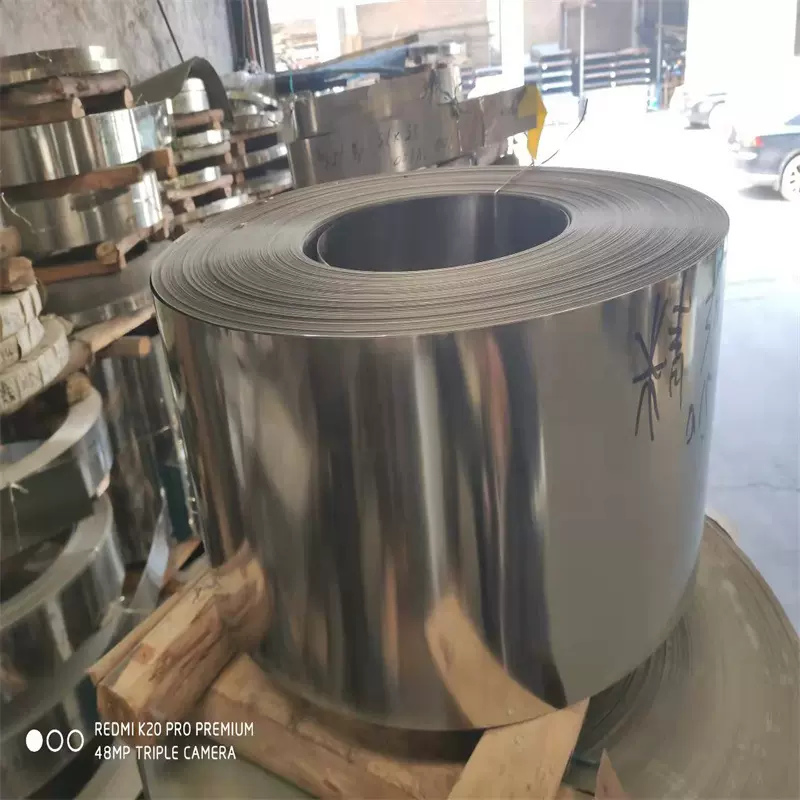 304/301/201不锈钢弹簧片量大优惠薄片分条加工弹性钢带不锈钢带