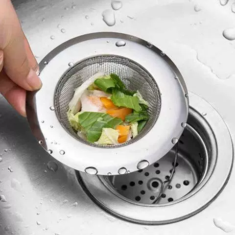 下水道厨房水槽垃圾过滤网洗菜盆水池不锈钢提笼地漏头发防堵神器