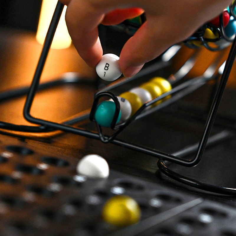 Bingo Bingo máquina de juego de juego de mano máquina de lotería de entretenimiento de la atmósfera de lotería