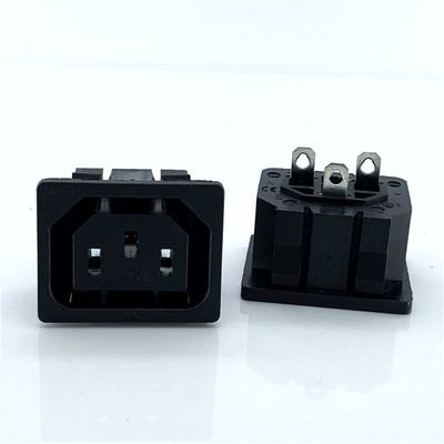 AC Power outlet AC-06 Commodities font socket Three hole card type AC Female Power Appliance socket