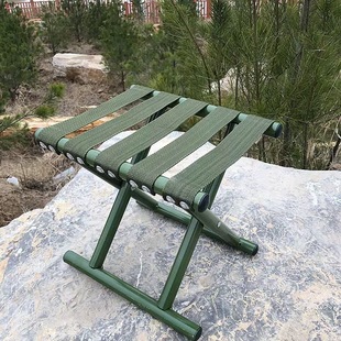 Large 40 Mazar Round Iron Pipe Rivet Mazar Folding Fishing Stool 10 yuan Store Running Volume Outdoor Mazar Stool