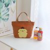 Cartoon lunch box bag with zipper for mother and baby, small bag, purse, food bag