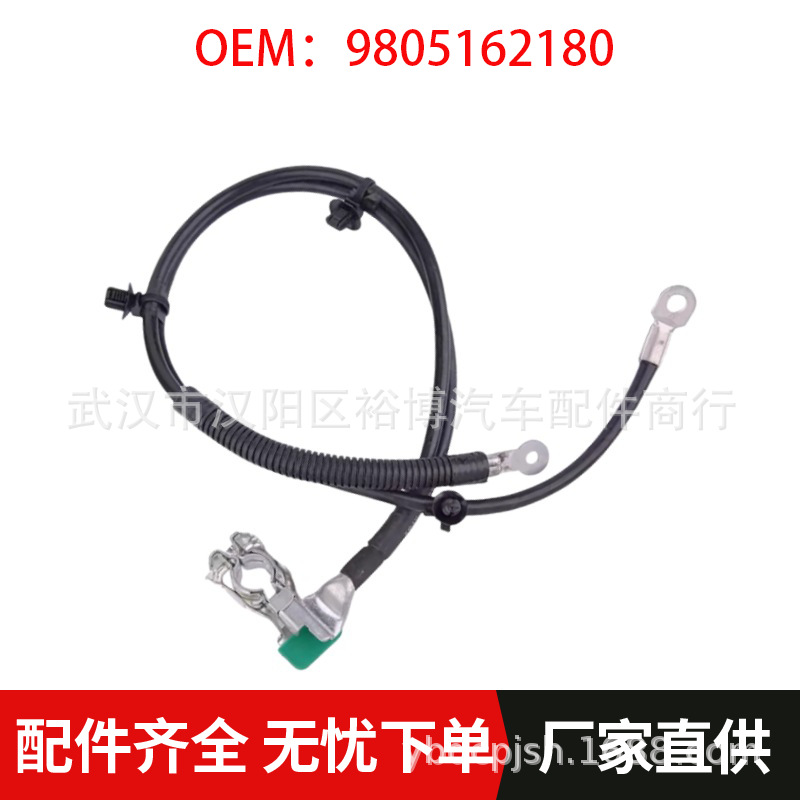适用于标致雪铁龙307蓄电瓶负极线OE:9661191580 9805162180