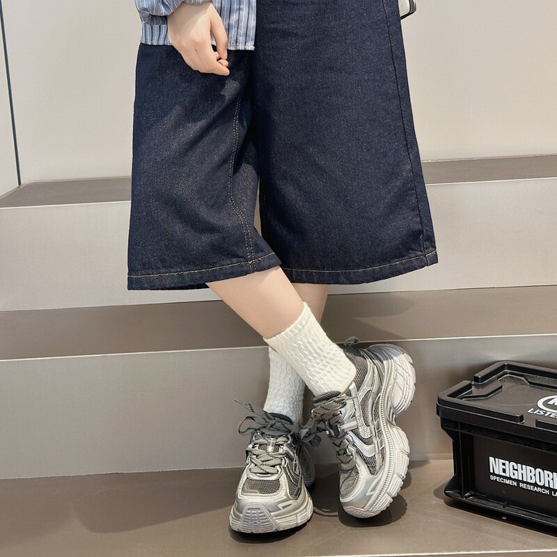厂家厚底巴黎老爹鞋女2025秋季新款小个子增高百搭透气休闲运动鞋|undefined