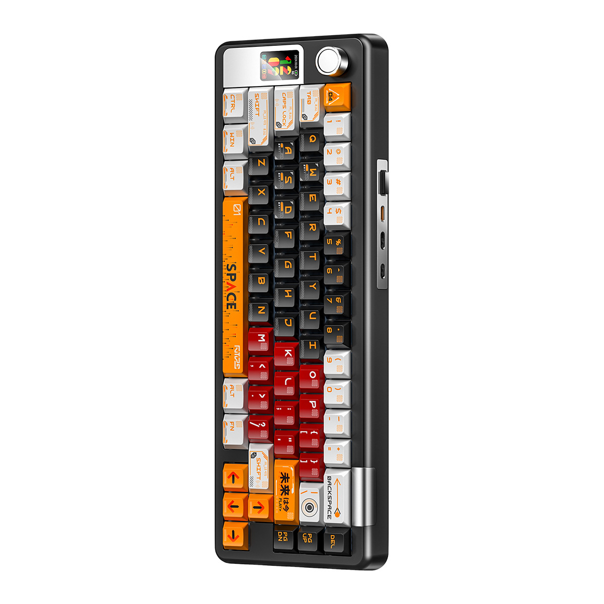 Plata tallado 65S pudín temático de sublimación caliente inalámbrica Bluetooth tres modos teclado mecánico RGB computadora de juegos periféricos cableados