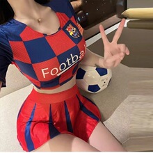 情趣内衣性感足球宝贝分体制服纯欲系世界杯COS啦啦队诱惑套装