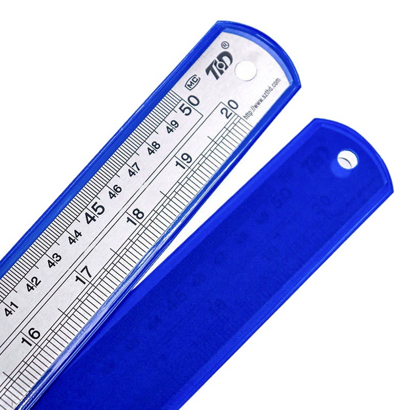Линейка Tianhuada из нержавеющей стали 1 метр 10/15/30/50 см утолщенная линейка 1,5 метра 2 метра стальная линейка