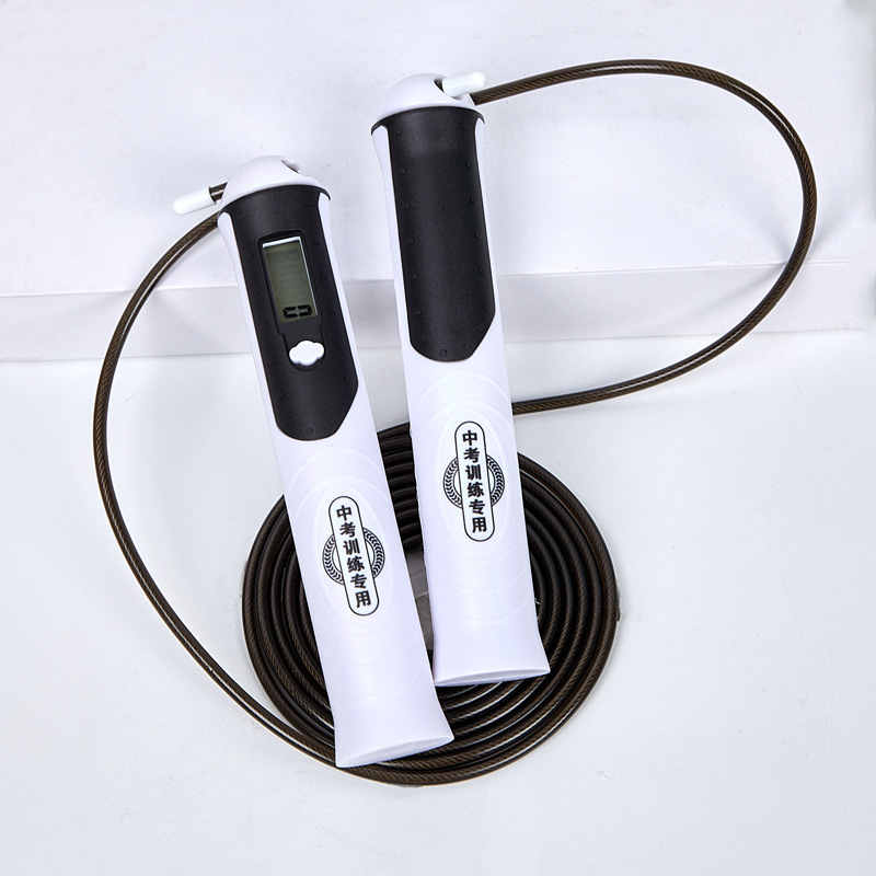 6613 directo de fábrica de conteo electrónico de cuerda de alambre de acero saltar examen de ingreso a la escuela secundaria chip de control magnético pantalla LCD multifuncional