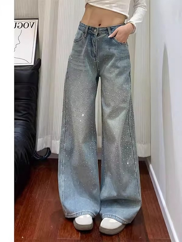 Blue summer design jeans